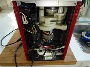 Mahlwerksmotor einer DeLonghi Kaffeemaschine