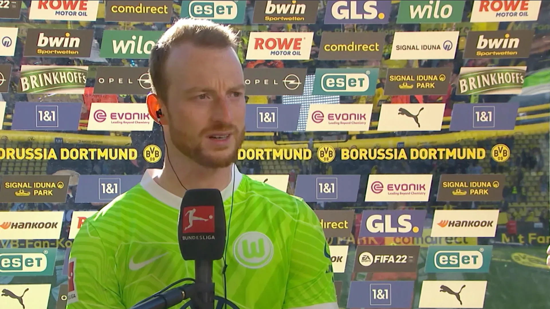 Maximilian Arnold, Kapitän des VfL Wolfsburg, zeigt sich nach der Niederlage enttäuscht