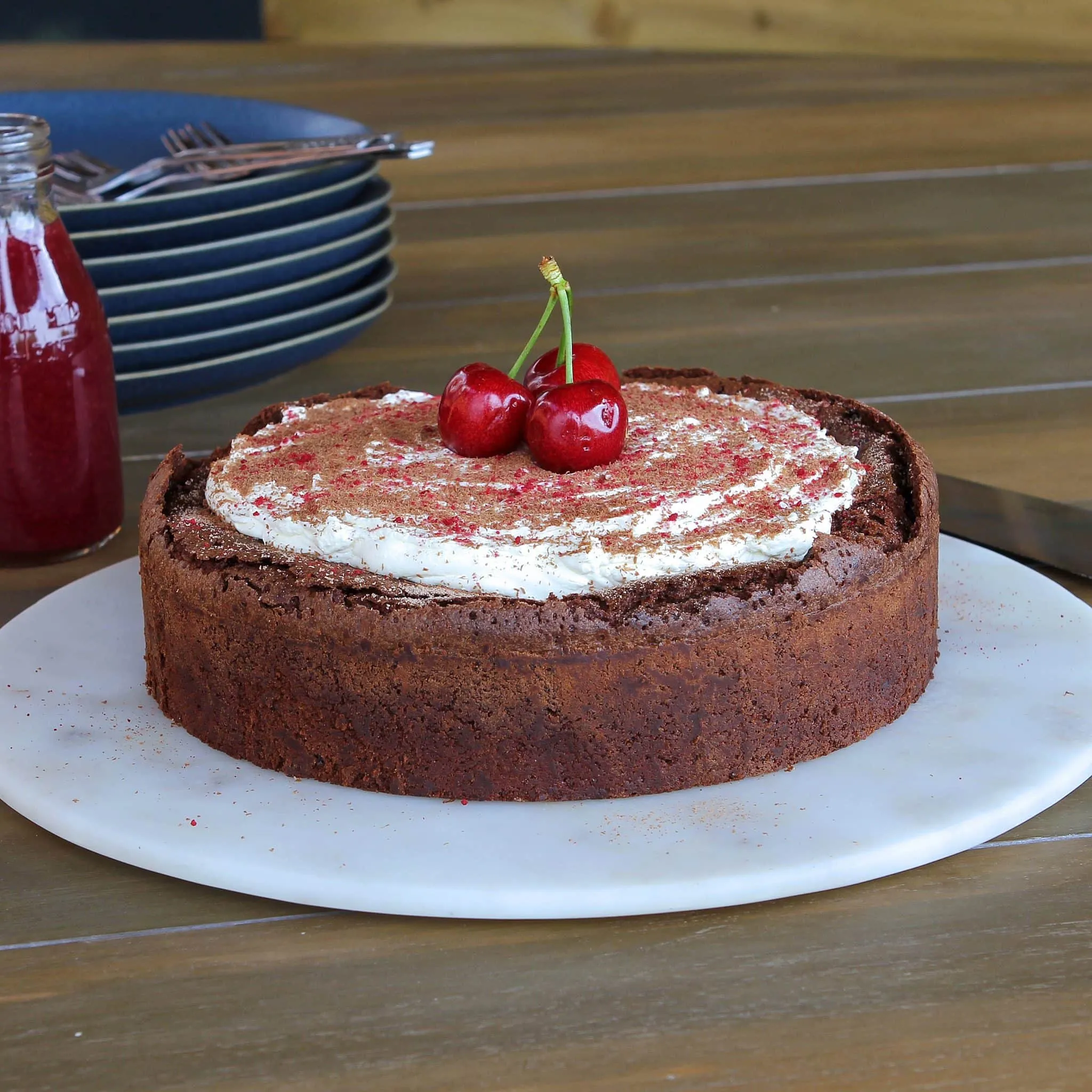 Mehlfreie Schokoladentorte