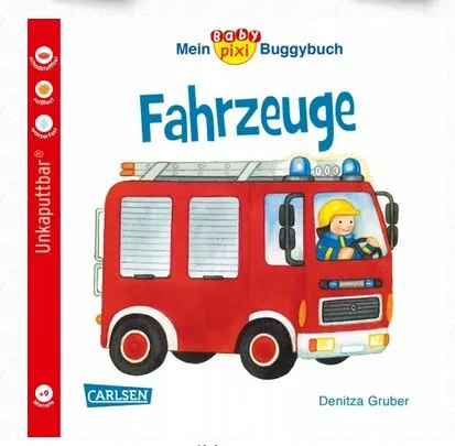 Mein Baby Pixi Buggybuch Fahrzeuge + 9M