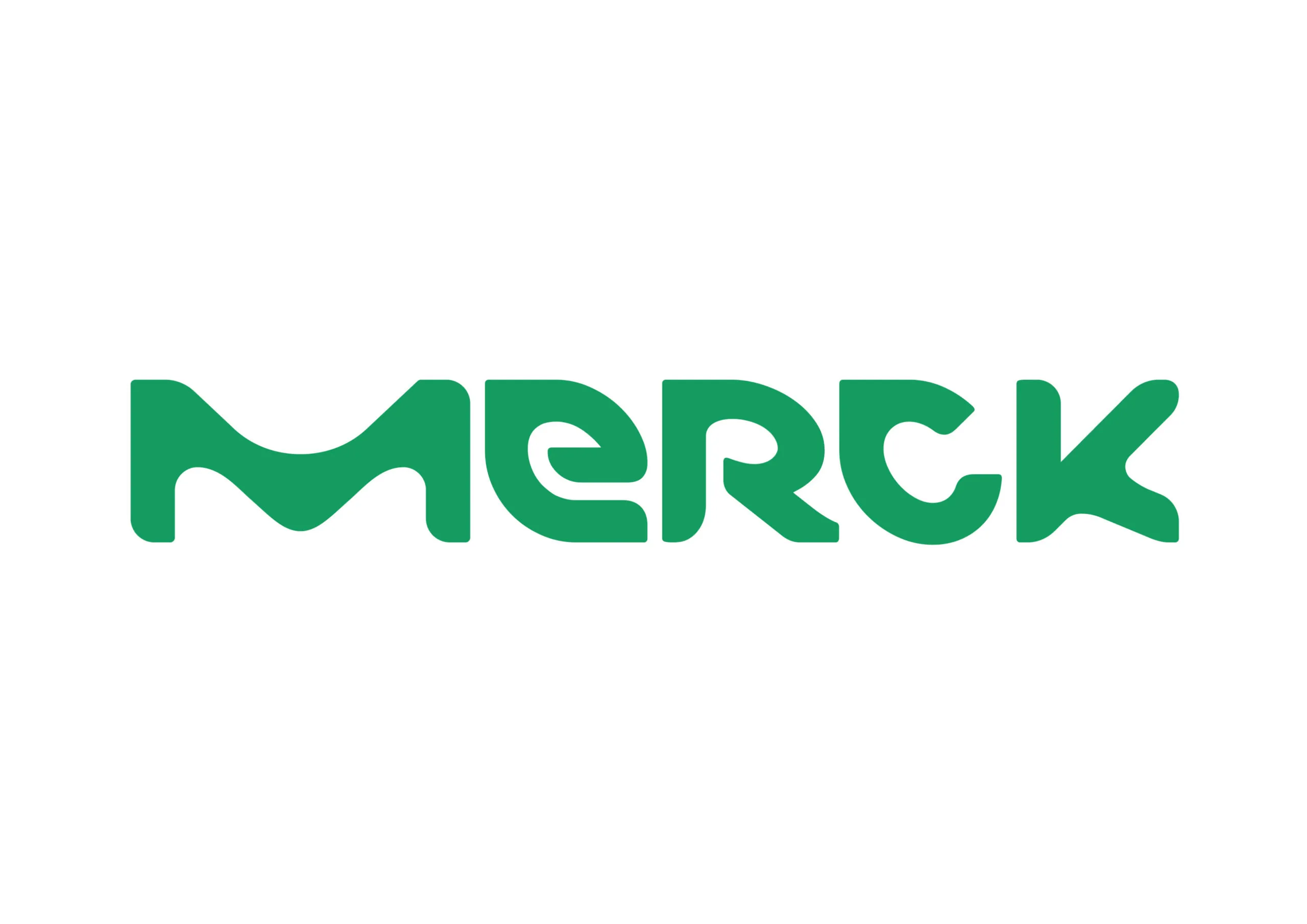 MERCK KGaA Logo Grün