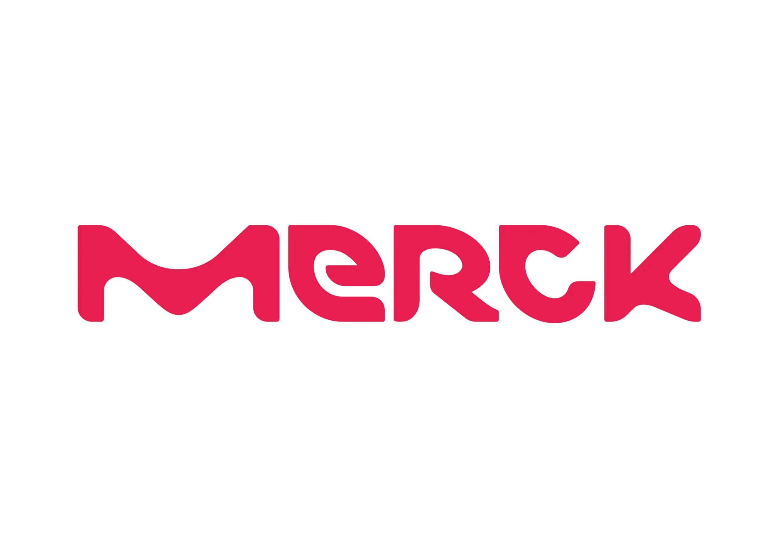 MERCK KGaA Logo Rot