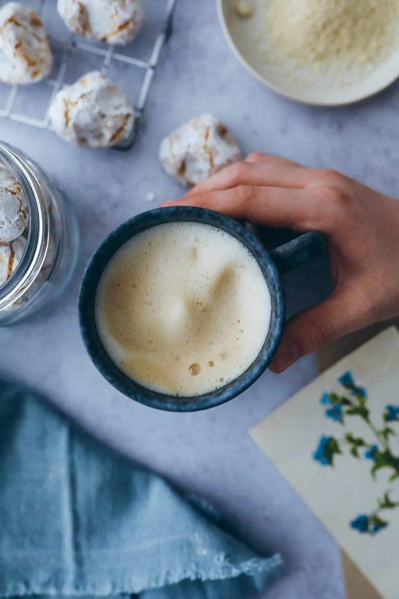 Nahaufnahme von Tchibo BARISTA Kaffeebohnen