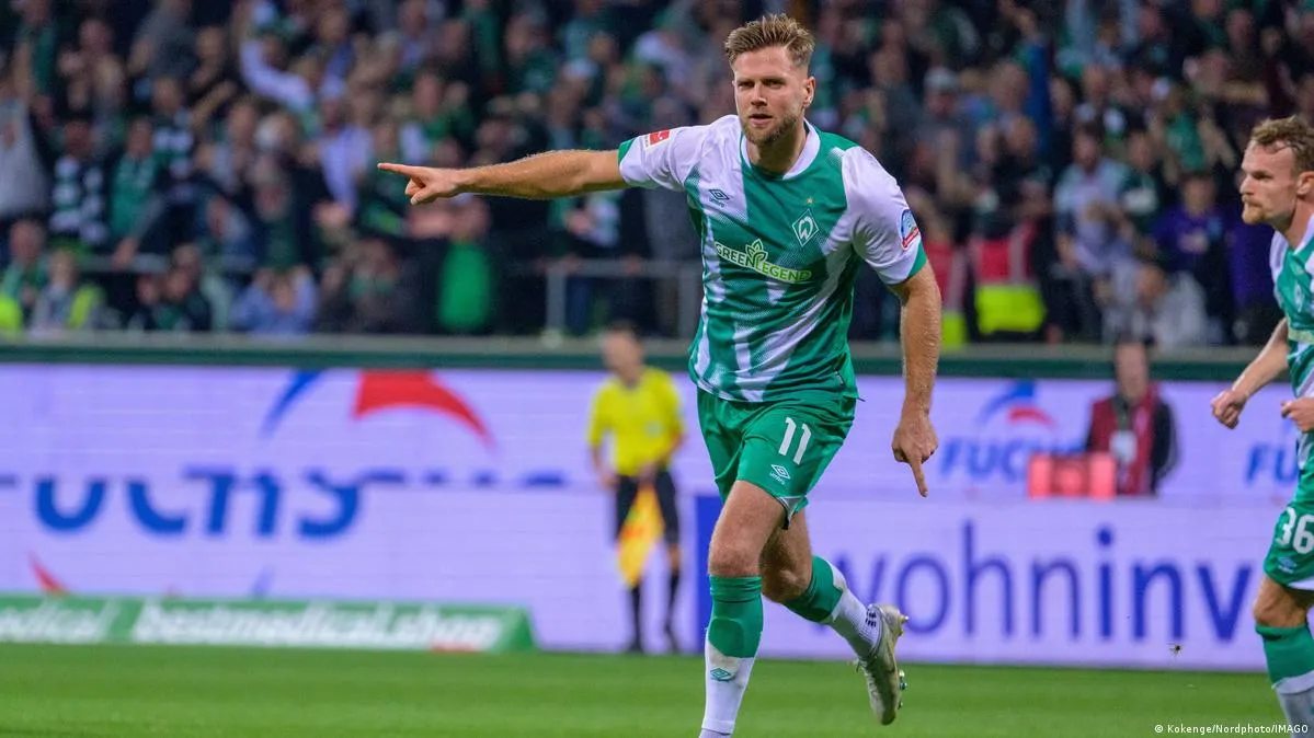 Niclas Füllkrug im Spiel Werder Bremen gegen Hertha BSC Berlin