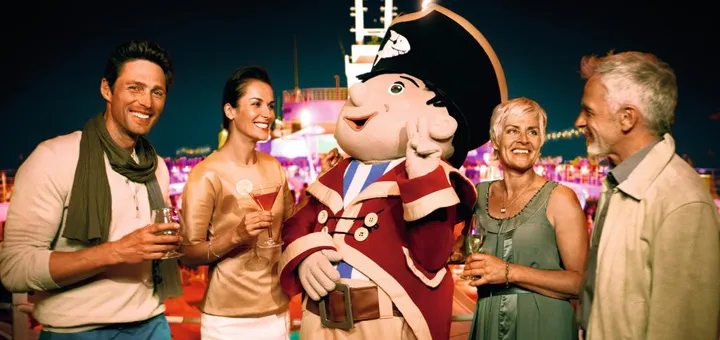 Nightlife auf dem Deck der Mein Schiff