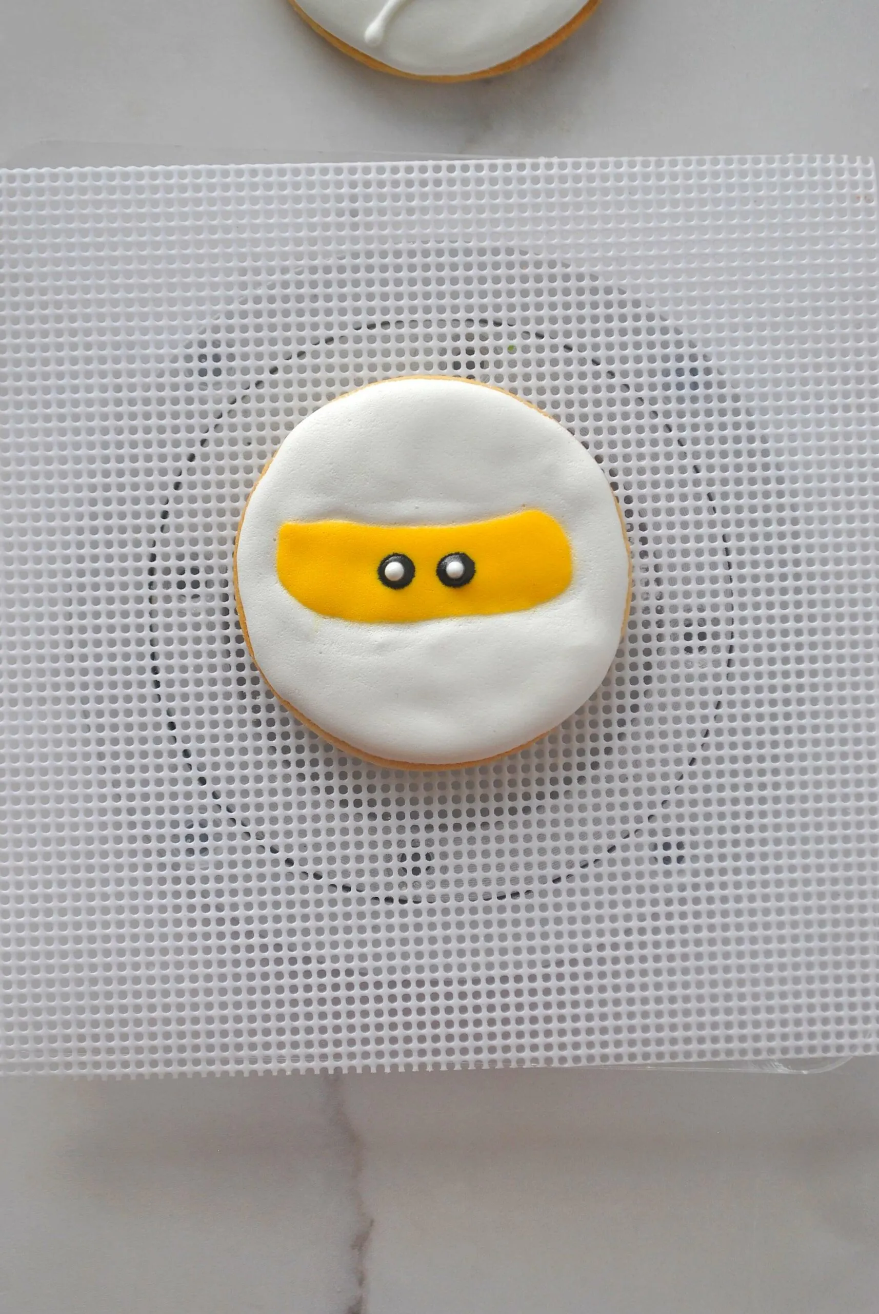 Ninjago Kekse mit schwarzen Augen