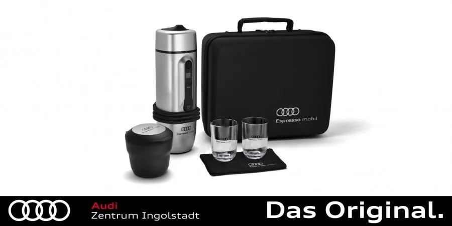 Original Audi Espresso Mobil für Kaffeekapseln im Auto