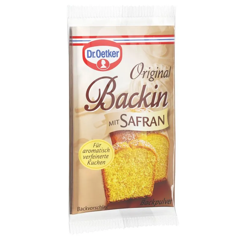 Original Backin mit Safran