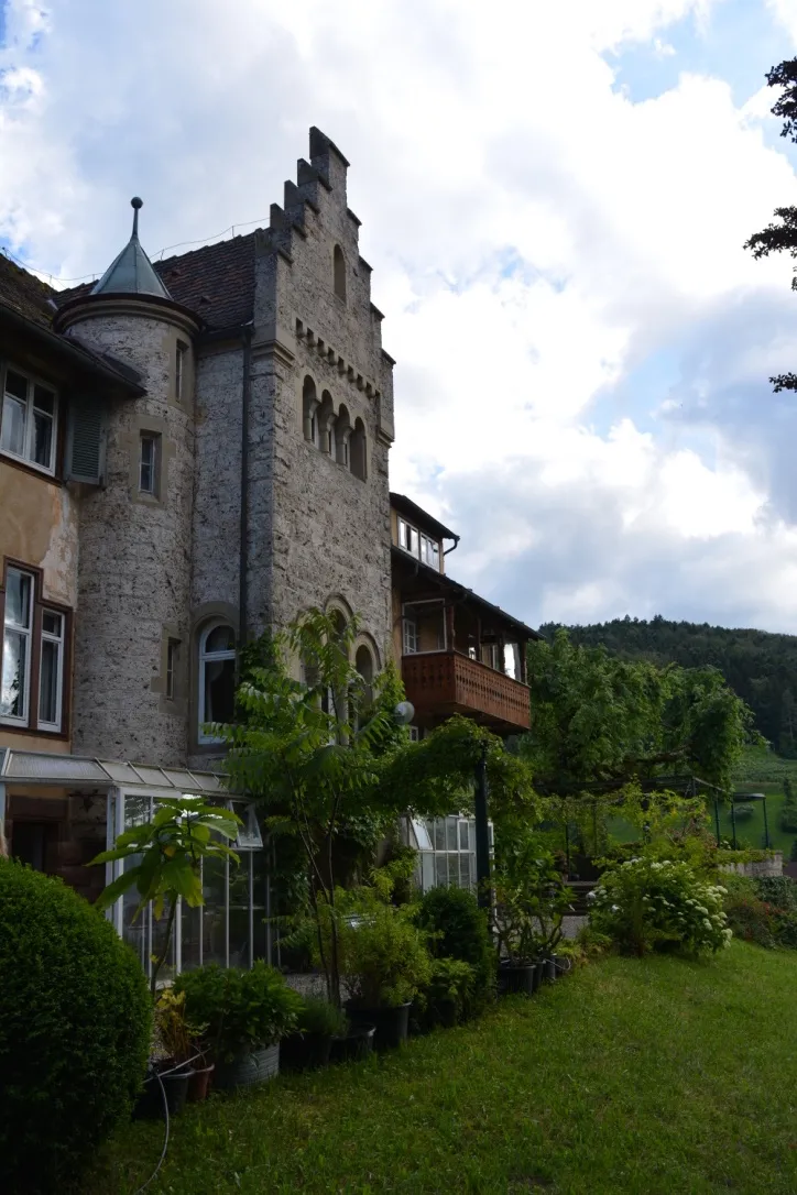 Panoramablick auf das Apfelgut Neunthausen in Sulz am Neckar