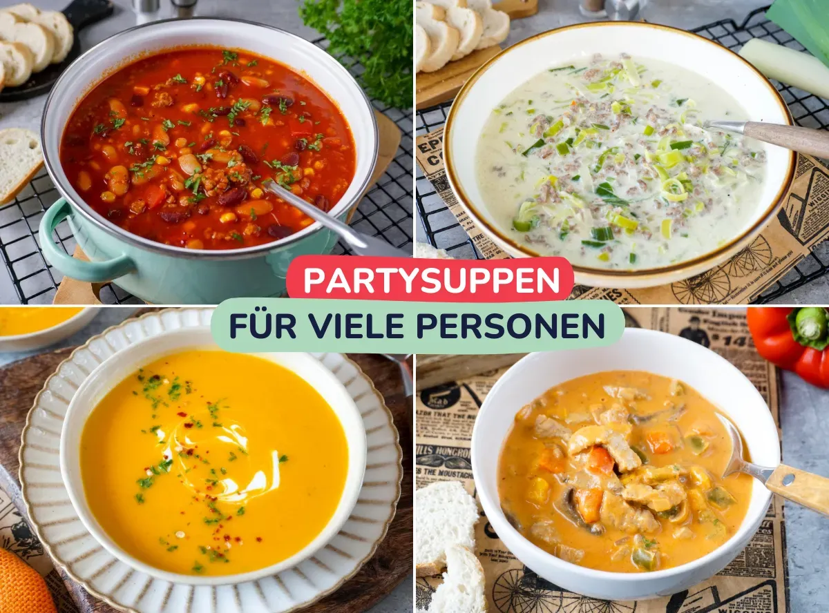 Partysuppen Rezepte