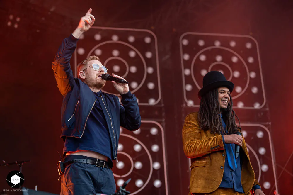 Peter Fox und Frank Dellé performen live in Luxemburg