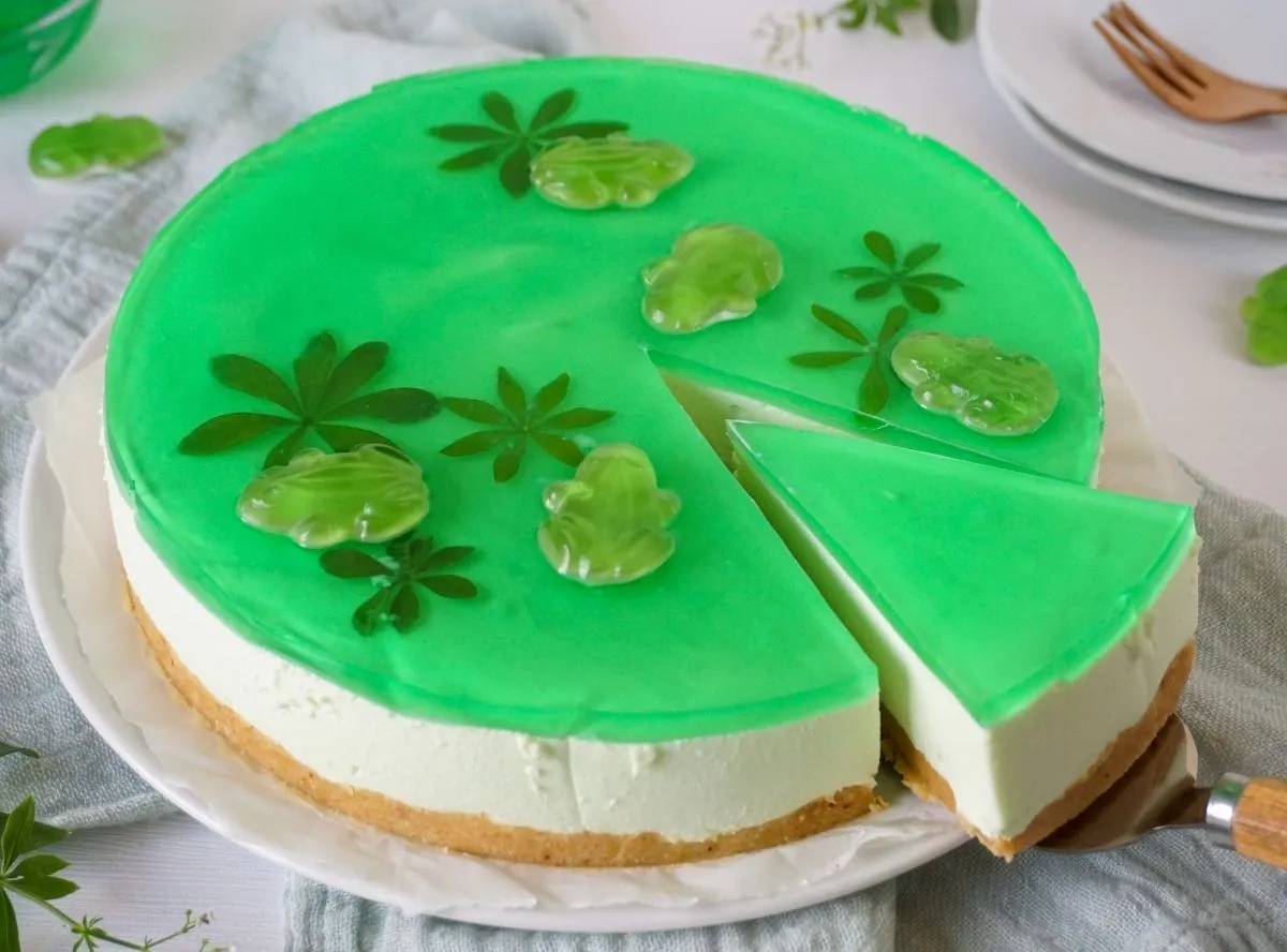 Philadelphia Waldmeistertorte