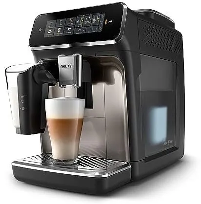 Philips 3300 LatteGo Kaffeevollautomat mit leisem Mahlwerk