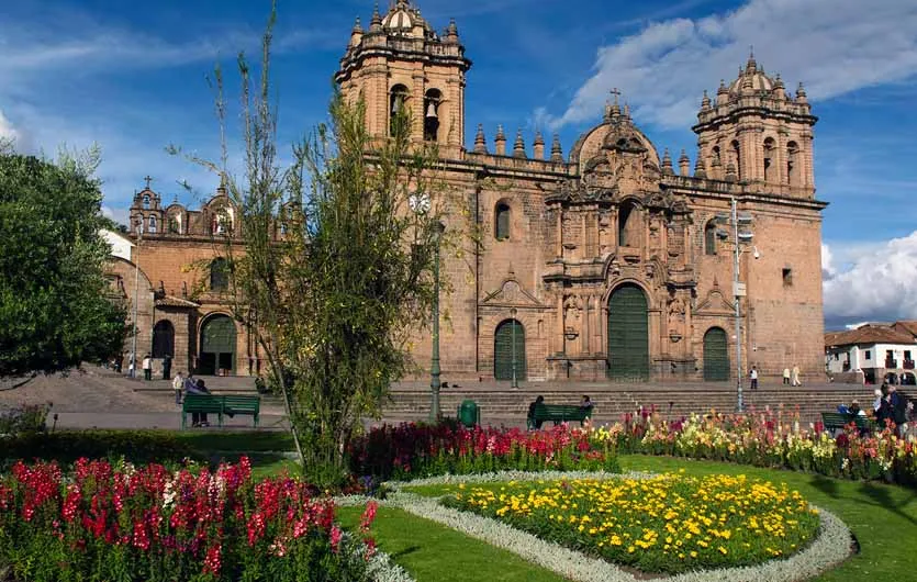 Plaza de Armas in Cusco Peru