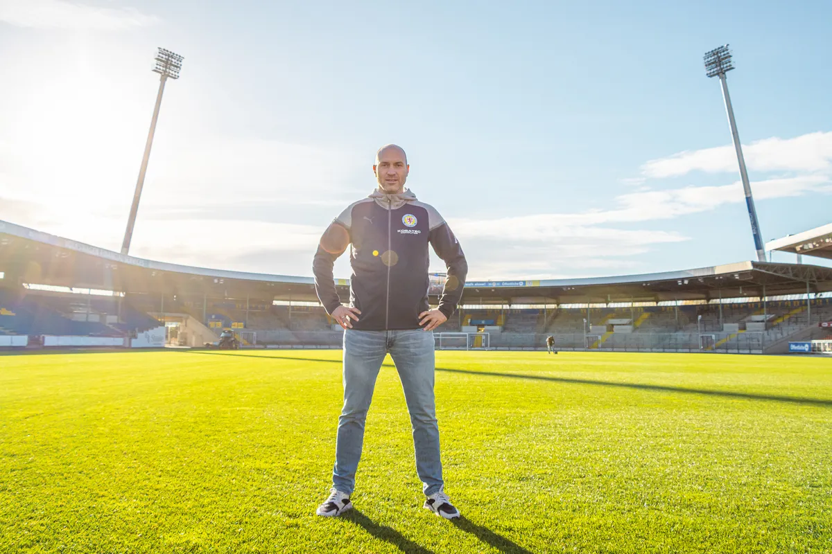 Porträt von Daniel Scherning, dem neuen Cheftrainer von Eintracht Braunschweig