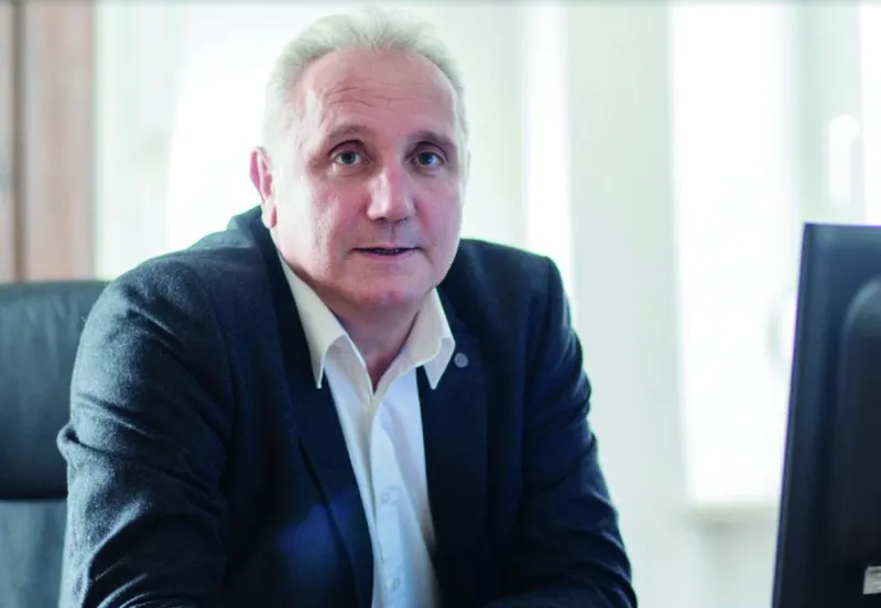 Porträt von Gerhard Riedl, dem Präsidenten des SV Gmunden