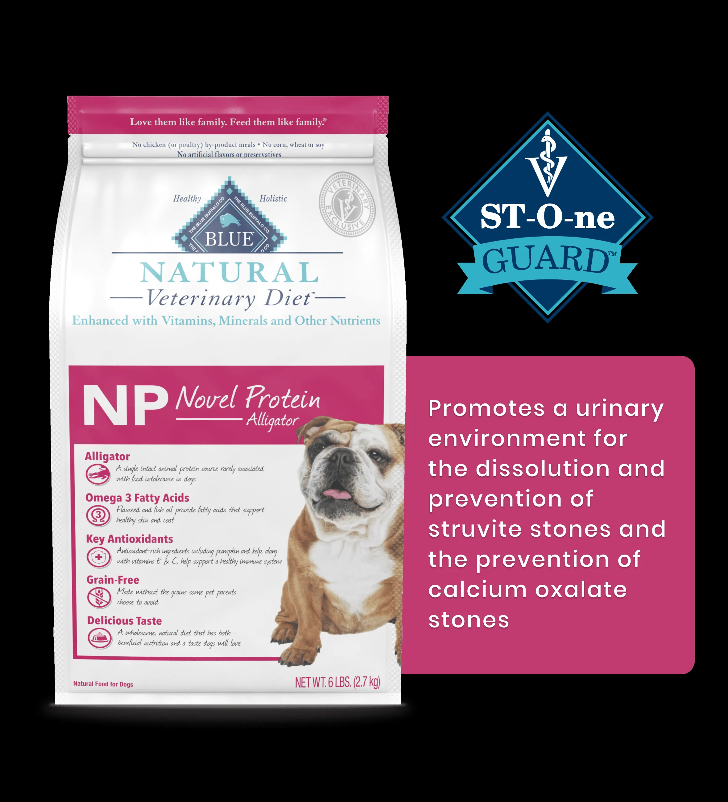 Produktbild BLUE Natural Veterinary Diet NP Krokodil Hundefutter