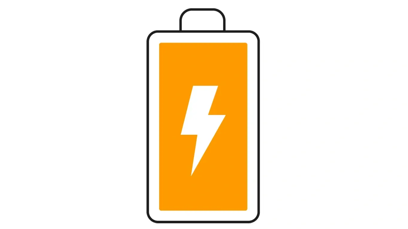quooker energie symbolbild mit akku in orange