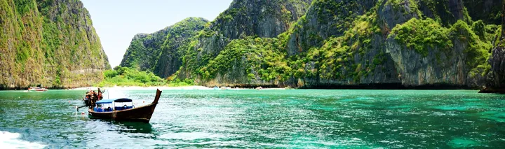 Reiseschnäppchen Thailand mit Boot