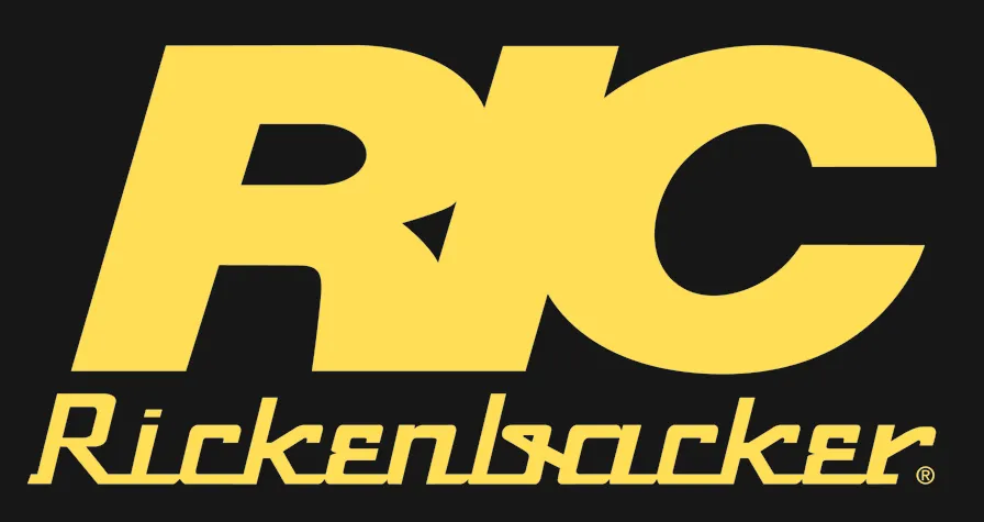 Rickenbacker Logo in Gelb