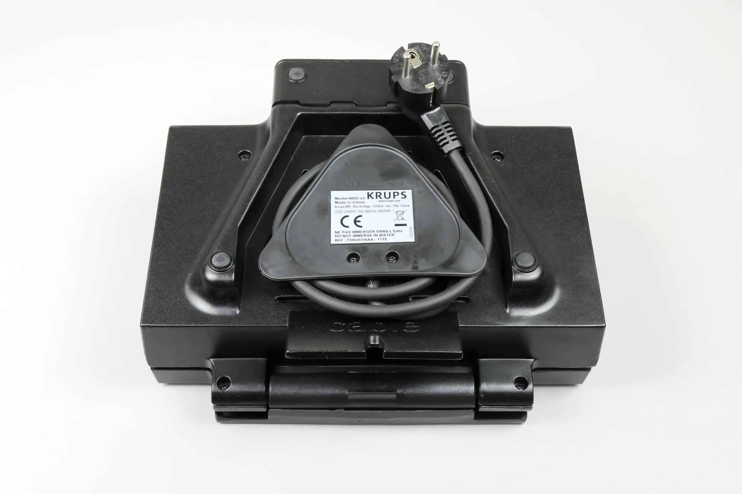 Sandwichmaker Test: Sandwichmaker Krups Kabel