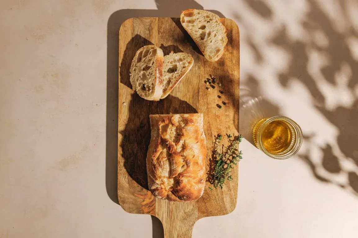 Sauerteig Ciabatta für die Brotzeit