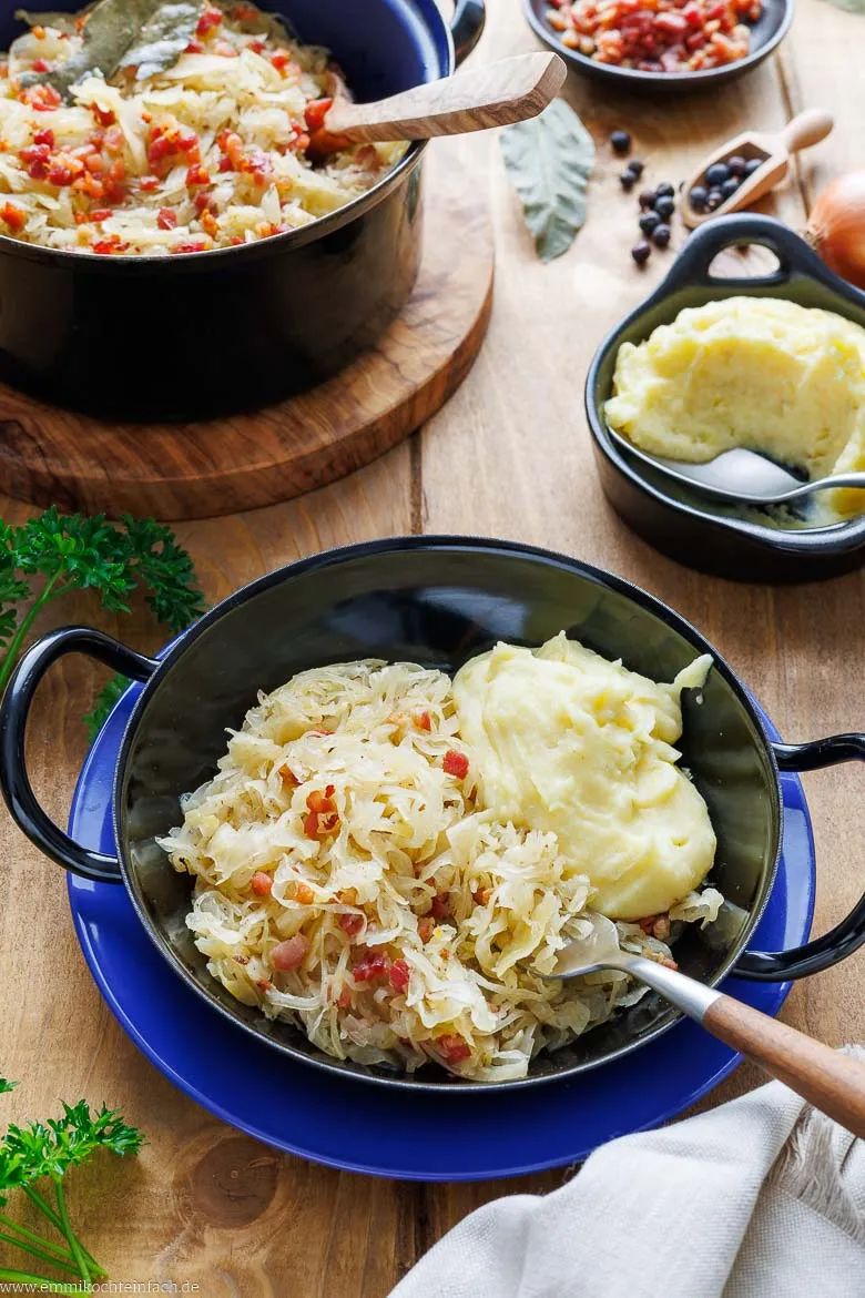 Saures Kraut als leckere Beilage