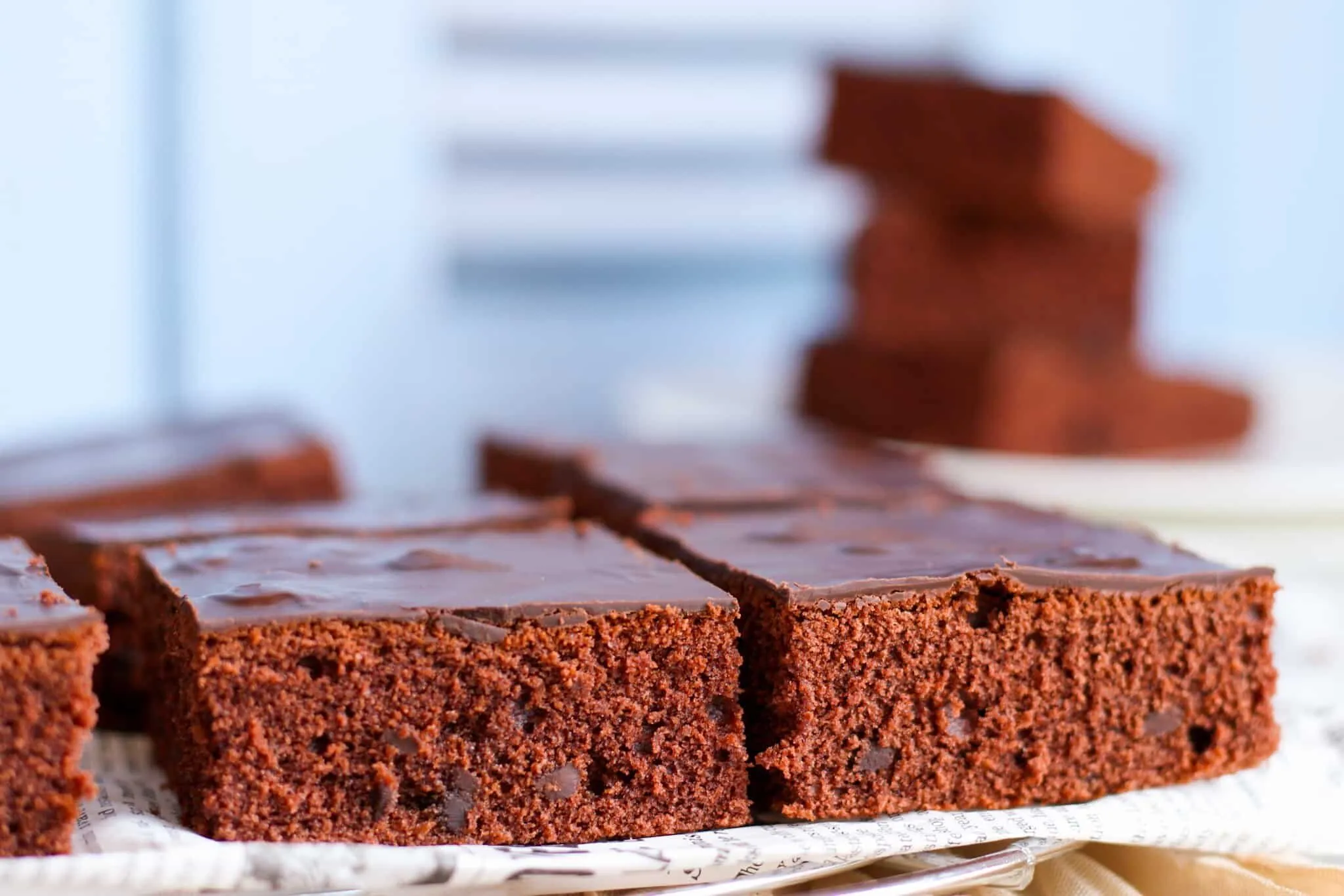 schneller Schokoladenkuchen vom Blech