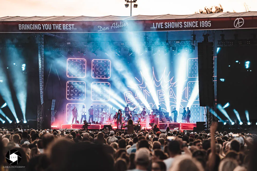 Seeed auf der Bühne des LuxExpo Open Air in Luxemburg
