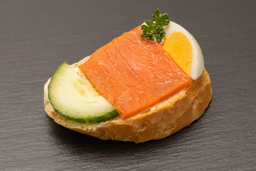 Seelachs Sandwich, eine leckere und gesunde Option