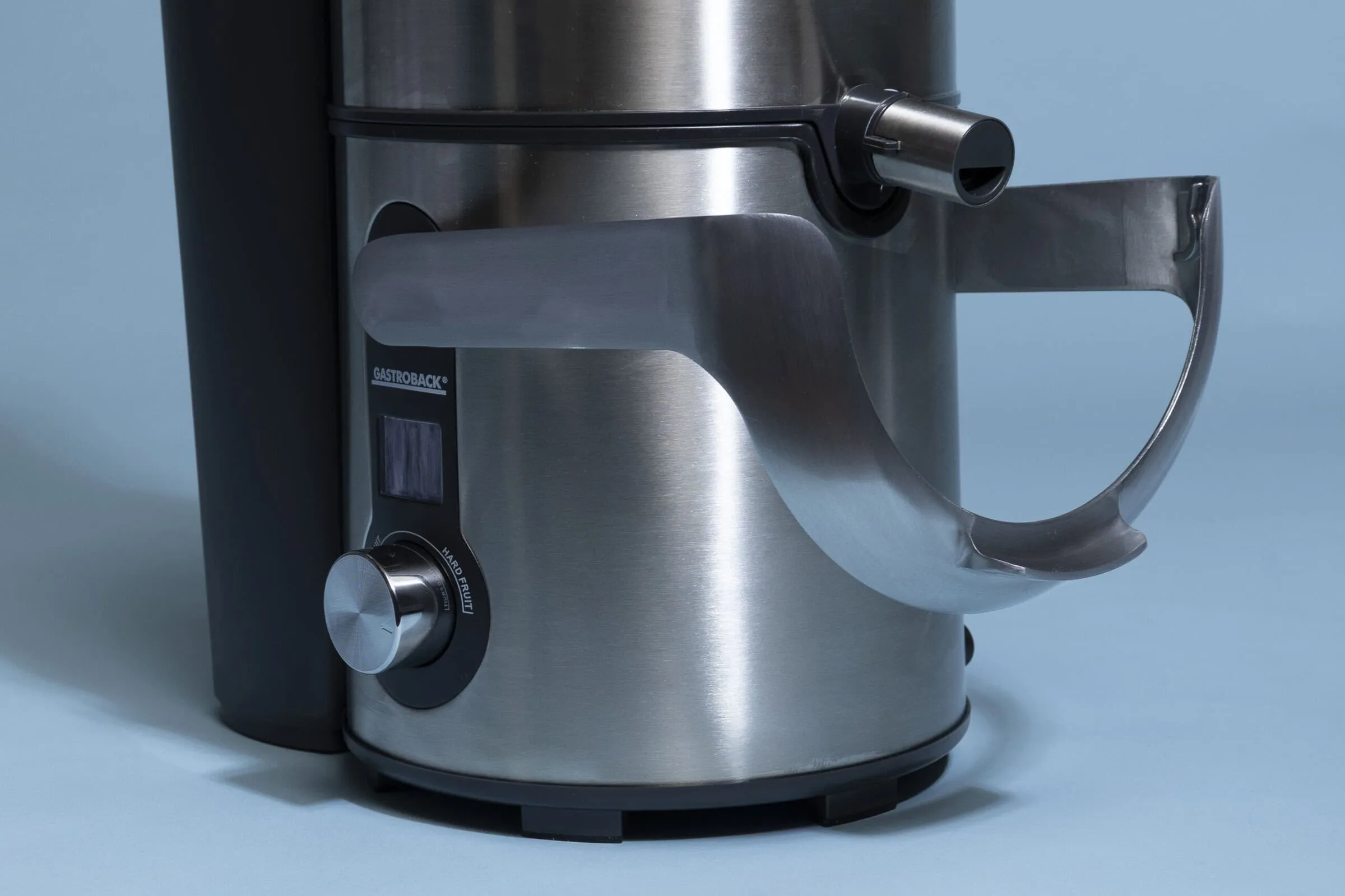 Sicherheitsschalter an der Rückseite des Gastroback Multi Juicer Digital