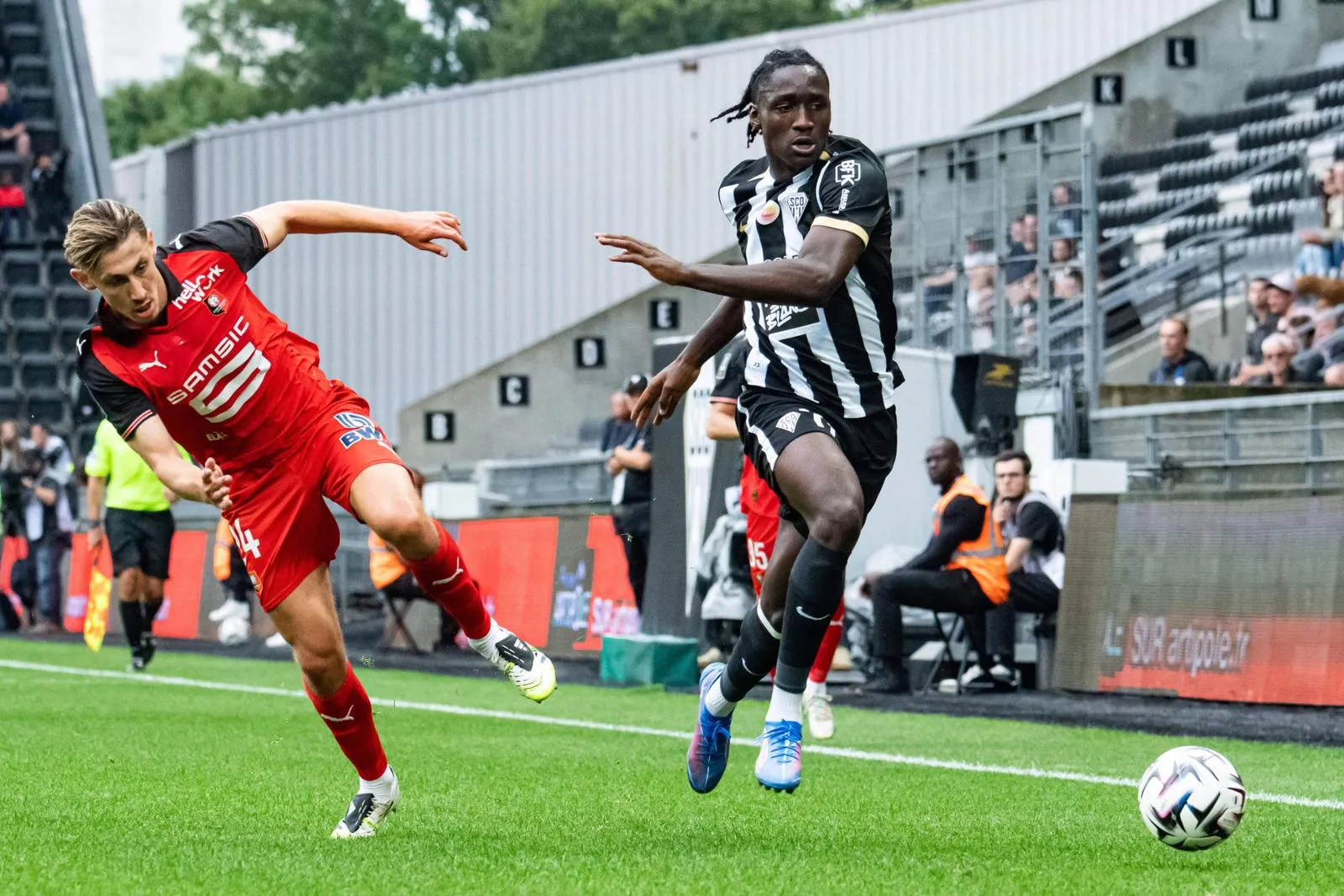 Sidiki Chérif im Trikot des Angers SCO