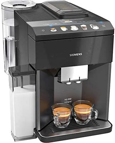 SIEMENS TQ505D09 EQ.500 integral Kaffeevollautomat in Schwarz