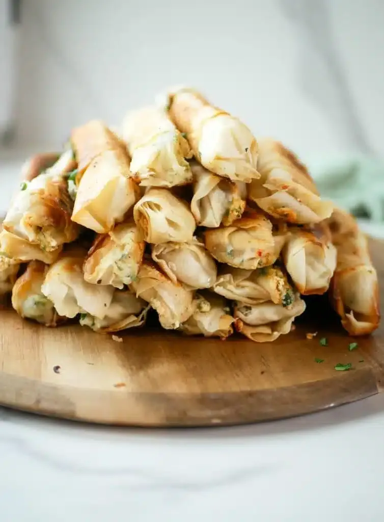 Sigara Börek (Teigtaschen) mit Feta