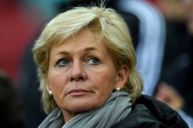 Silvia Neid, damalige Trainerin der deutschen Frauen-Nationalmannschaft