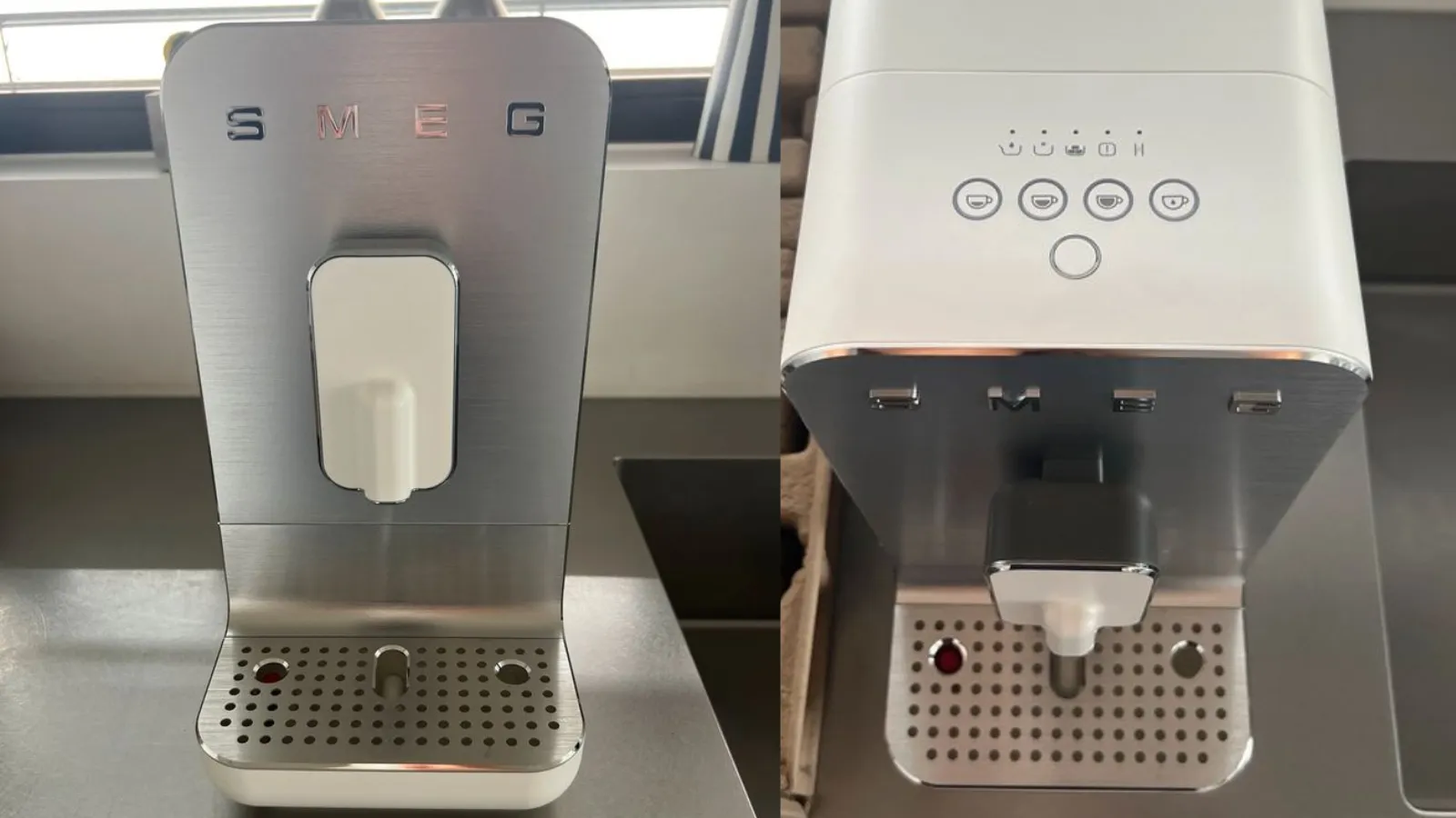 SMEG Kaffeevollautomat BCC11 im Retro-Design