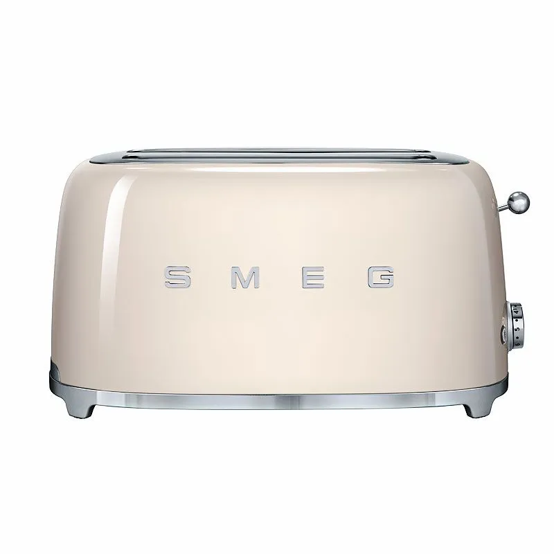 Smeg Langschlitztoaster TSF02CREU in Creme für vier Scheiben Brot
