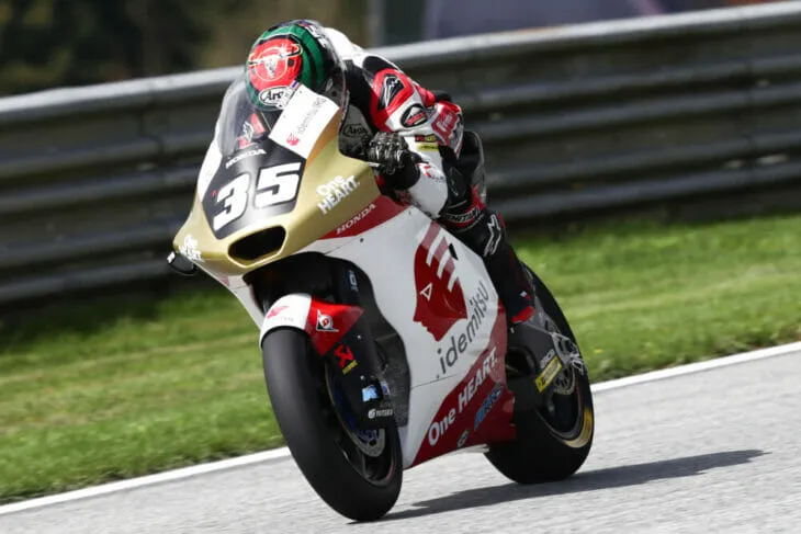 Somkiat Chantra ist am Freitag Schnellster in der Moto2