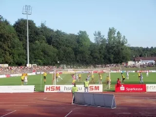 Spielszene aus einem Testspiel beim Turnier in Pfullendorf 2009