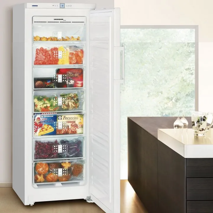 Stand-Gefrierschrank Liebherr Premium NoFrost in Weiß