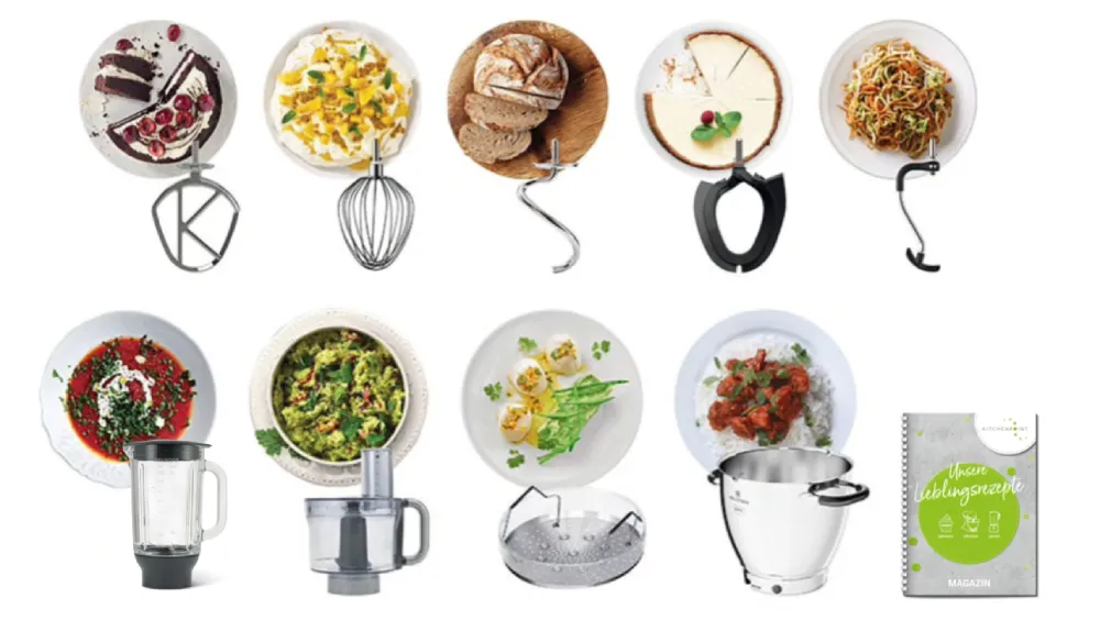 Standardzubehör Kenwood Cooking Chef XL