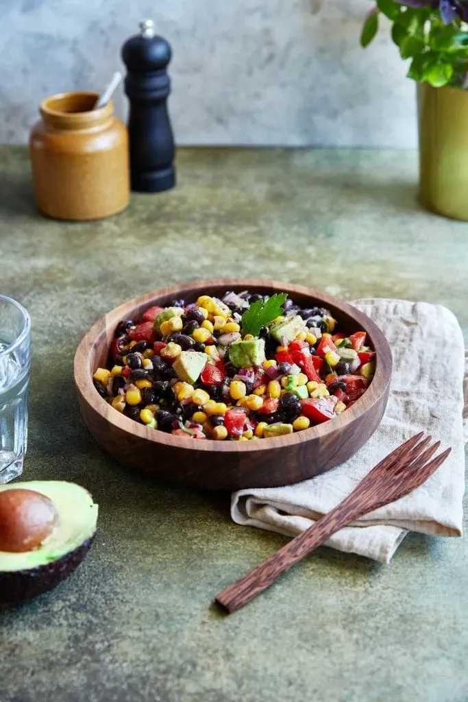 Südamerikanischer Bohnensalat