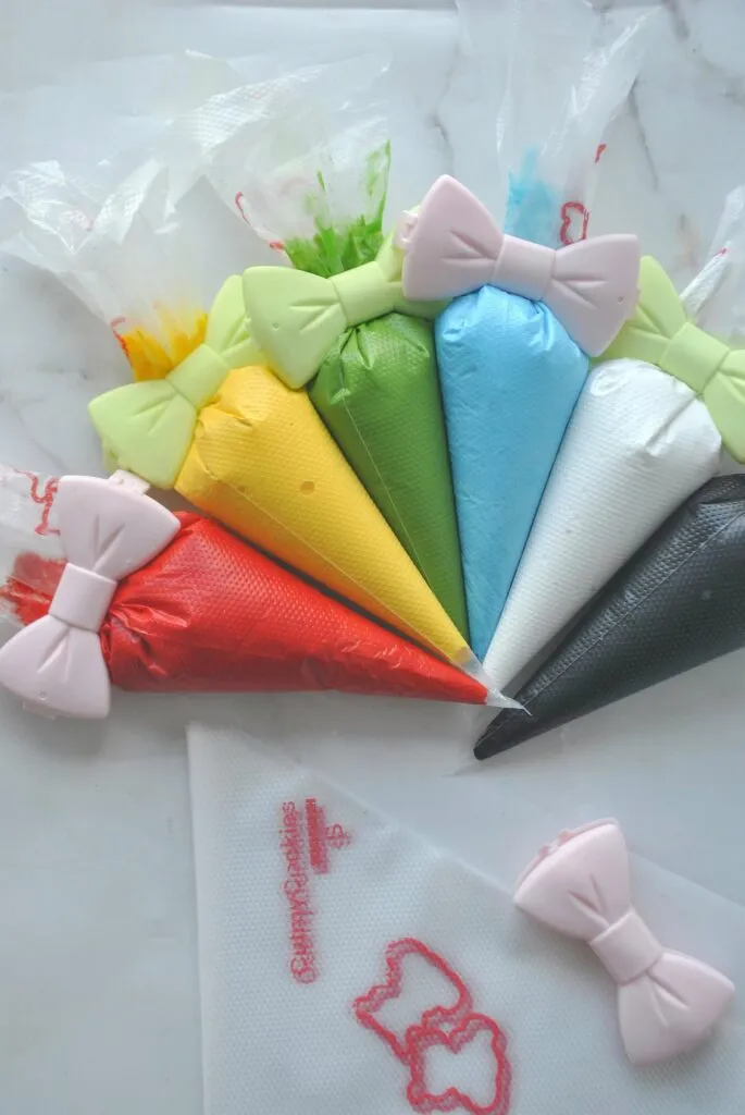 Sugarcookies: Fertige Ninjago Kekse