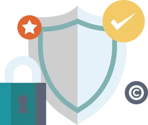 Symbol für Datensicherheit