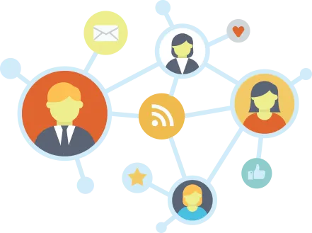 Symbol für die Rückgewinnung von Besuchern