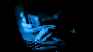 Symbolische Darstellung von Cybersecurity und Datensicherheit