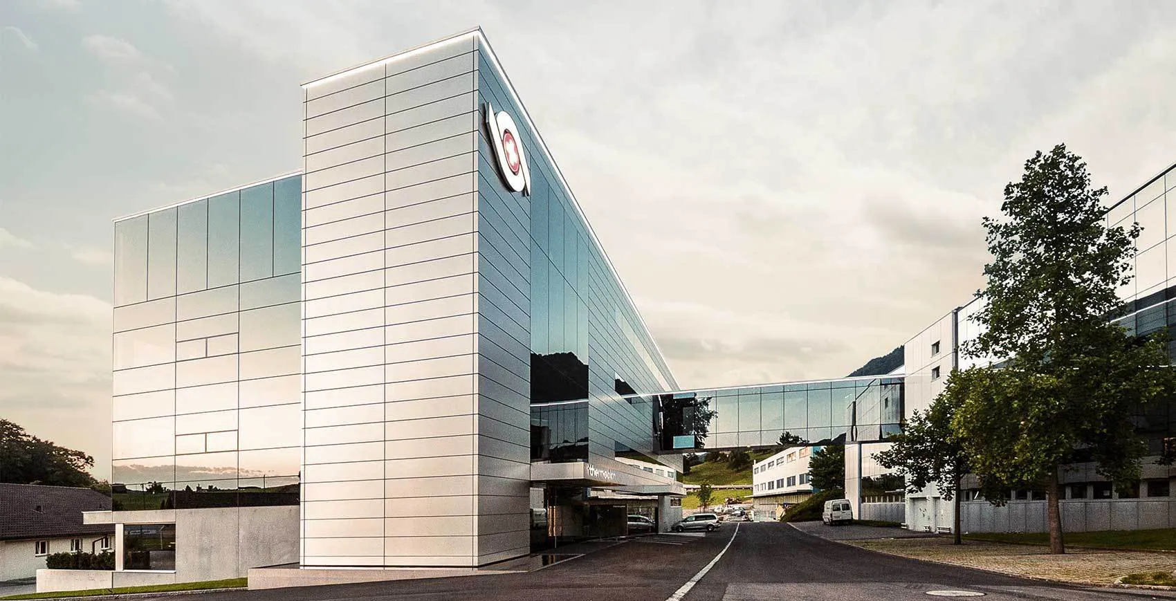 Thermoplan Firmengebäude in der Schweiz