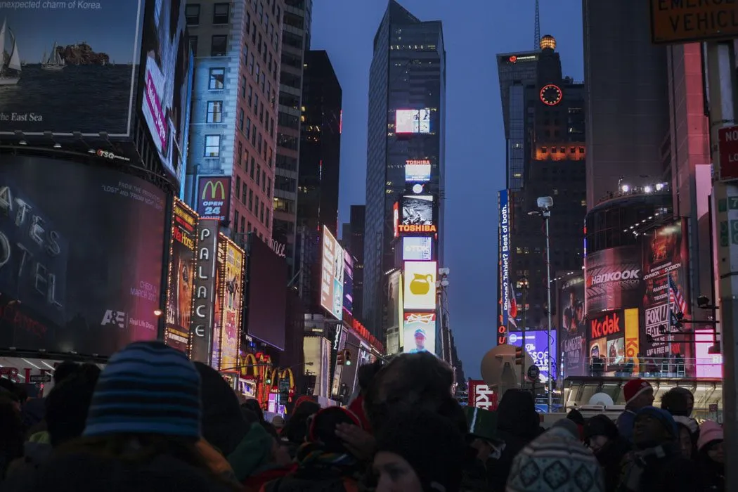 Times Square am New Year