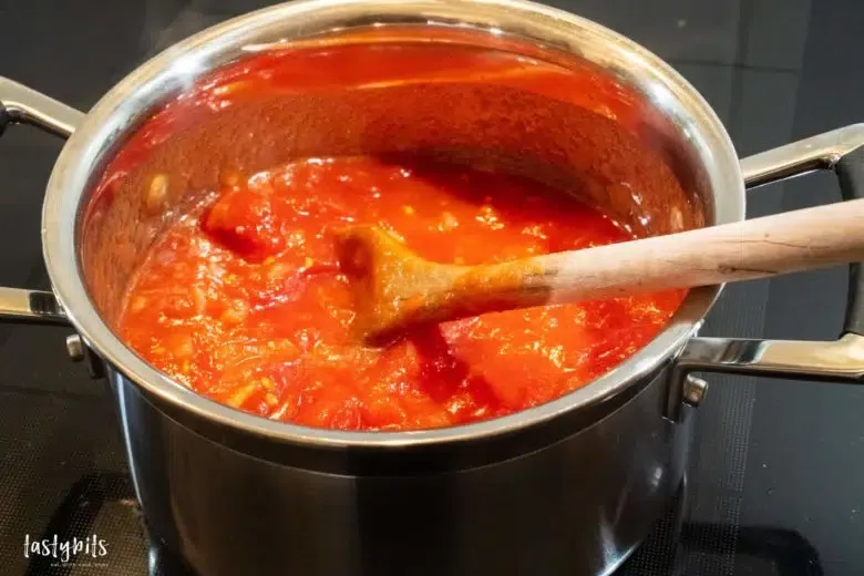 Tomatensauce aus Dosentomaten