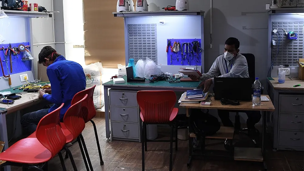 Tragbares Gerät zur Atemunterstützung